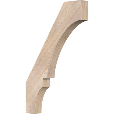 Ekena Millwork 3 1/2"W x 24"D x 36"H Balboa Smooth Knee Brace, Douglas Fir BRC04X24X36BOA00SDF